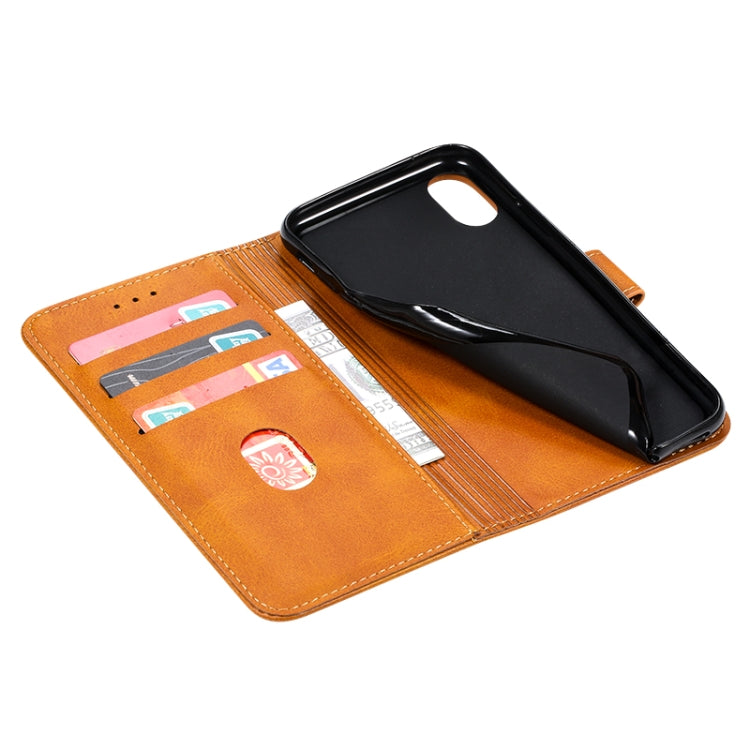 GUSSIM Magnetische horizontale Klapphülle aus Leder mit Halterung &amp; Kartenfächern &amp; Geldbörse, für iPhone XR, für iPhone 11, für iPhone 11 Pro, für iPhone 11 Pro Max