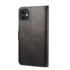 GUSSIM Magnetic Horizontal Flip Leather Case with Holder & Card Slots & & Wallet, For iPhone 11 Pro Max