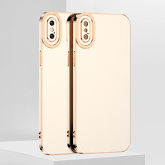 Funda de teléfono de TPU galvanizada 6D, para iPhone 11 Pro Max, para iPhone X/XS, para iPhone XR, para iPhone XS Max, para iPhone SE 2022/SE 2020/7/8