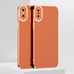 Funda de teléfono de TPU galvanizada 6D, para iPhone 11 Pro Max, para iPhone X/XS, para iPhone XR, para iPhone XS Max, para iPhone SE 2022/SE 2020/7/8