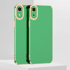 Funda de teléfono de TPU galvanizada 6D, para iPhone 11 Pro Max, para iPhone X/XS, para iPhone XR, para iPhone XS Max, para iPhone SE 2022/SE 2020/7/8