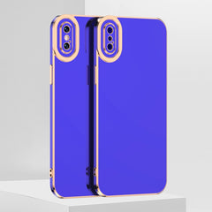 Funda de teléfono de TPU galvanizada 6D, para iPhone 11 Pro Max, para iPhone X/XS, para iPhone XR, para iPhone XS Max, para iPhone SE 2022/SE 2020/7/8