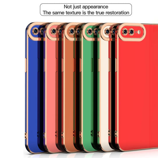 6D Electroplated TPU Phone Case, For iPhone 7 Plus / 8 Plus