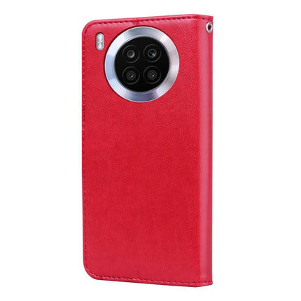 Rose Embossed Leather Phone Case, For Honor 50 Lite, For Honor 50, For Xiaomi 11T, For Xiaomi Redmi Note 11T 5G / Poco M4 Pro 5G