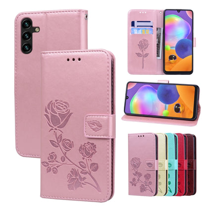 Rose Embossed Leather Phone Case, For Xiaomi Redmi Note 11 Pro+ 5G, For Samsung Galaxy A13 5G, For Samsung Galaxy A22 4G, For Samsung Galaxy A22 5G