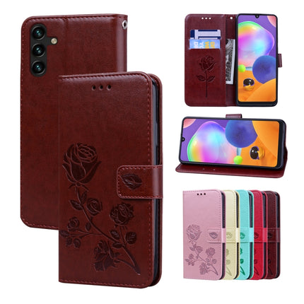 Rose Embossed Leather Phone Case, For Xiaomi Redmi Note 11 Pro+ 5G, For Samsung Galaxy A13 5G, For Samsung Galaxy A22 4G, For Samsung Galaxy A22 5G