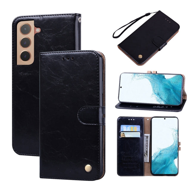 Oil Wax Texture Leather Phone Case, For Samsung Galaxy S22 5G, For Samsung Galaxy S22+ 5G, For Samsung Galaxy S22 Ultra 5G, For Samsung Galaxy A02s, For Xiaomi Mi 11T, For Xiaomi Poco M4 Pro 5G / Redmi Note 11T 5G