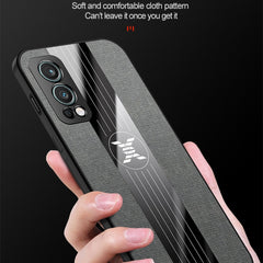 XINLI Stitching Cloth Texture Shockproof TPU Phone Case, For OnePlus Nord 2 5G, For OnePlus Nord N10 5G, For OnePlus Nord N100, For OnePlus 8