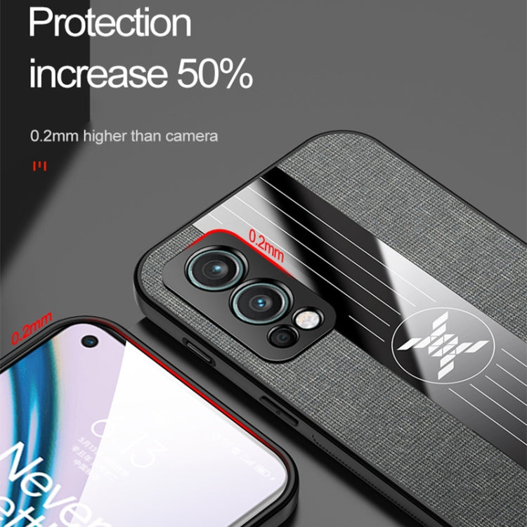 XINLI Stitching Cloth Texture Shockproof TPU Phone Case, For OnePlus Nord 2 5G, For OnePlus Nord N10 5G, For OnePlus Nord N100, For OnePlus 8