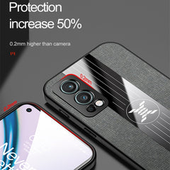 XINLI Stitching Cloth Texture Shockproof TPU Phone Case, For OnePlus Nord 2 5G, For OnePlus Nord N10 5G, For OnePlus Nord N100, For OnePlus 8