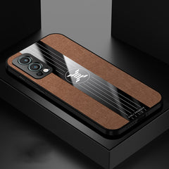 XINLI Stitching Cloth Texture Shockproof TPU Phone Case, For OnePlus Nord 2 5G, For OnePlus Nord N10 5G, For OnePlus Nord N100, For OnePlus 8