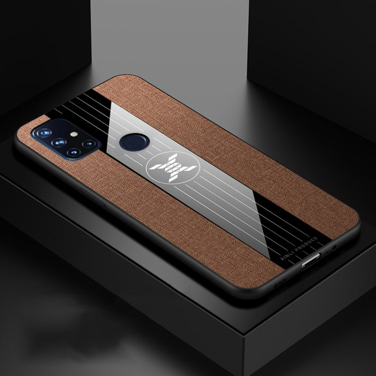 XINLI Stitching Cloth Texture Shockproof TPU Phone Case, For OnePlus Nord 2 5G, For OnePlus Nord N10 5G, For OnePlus Nord N100, For OnePlus 8