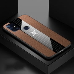 XINLI Stitching Cloth Texture Shockproof TPU Phone Case, For OnePlus Nord 2 5G, For OnePlus Nord N10 5G, For OnePlus Nord N100, For OnePlus 8