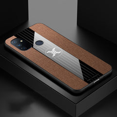 XINLI Stitching Cloth Texture Shockproof TPU Phone Case, For OnePlus Nord 2 5G, For OnePlus Nord N10 5G, For OnePlus Nord N100, For OnePlus 8