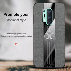 XINLI Stitching Cloth Texture Shockproof TPU Phone Case, For OnePlus 8 Pro, For OnePlus 8T, For OnePlus 9, For OnePlus 9 Pro