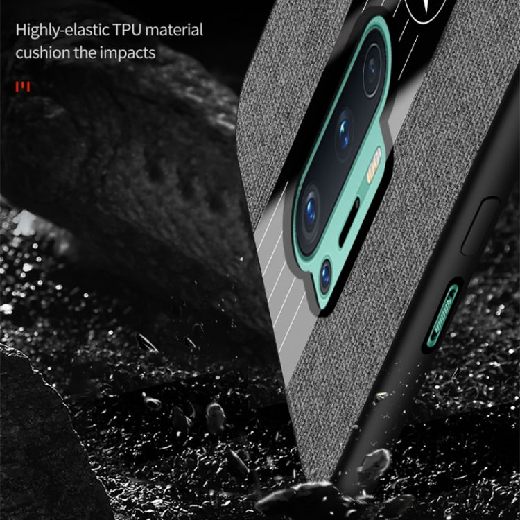 XINLI Stitching Cloth Texture Shockproof TPU Phone Case, For OnePlus 8 Pro, For OnePlus 8T, For OnePlus 9, For OnePlus 9 Pro