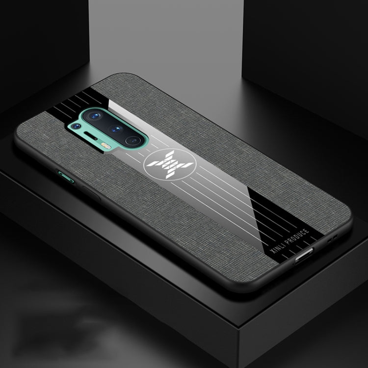 XINLI Stitching Cloth Texture Shockproof TPU Phone Case, For OnePlus 8 Pro, For OnePlus 8T, For OnePlus 9, For OnePlus 9 Pro