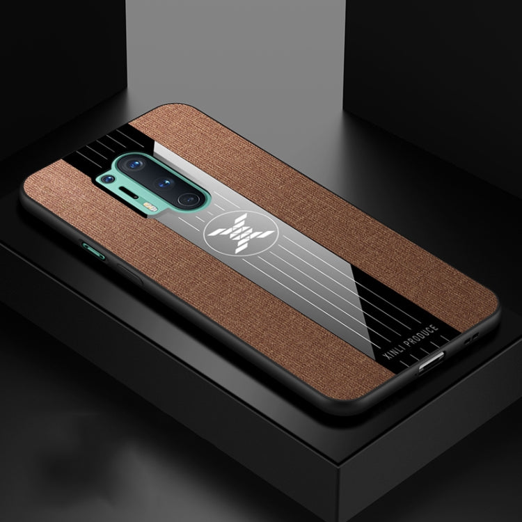 XINLI Stitching Cloth Texture Shockproof TPU Phone Case, For OnePlus 8 Pro, For OnePlus 8T, For OnePlus 9, For OnePlus 9 Pro