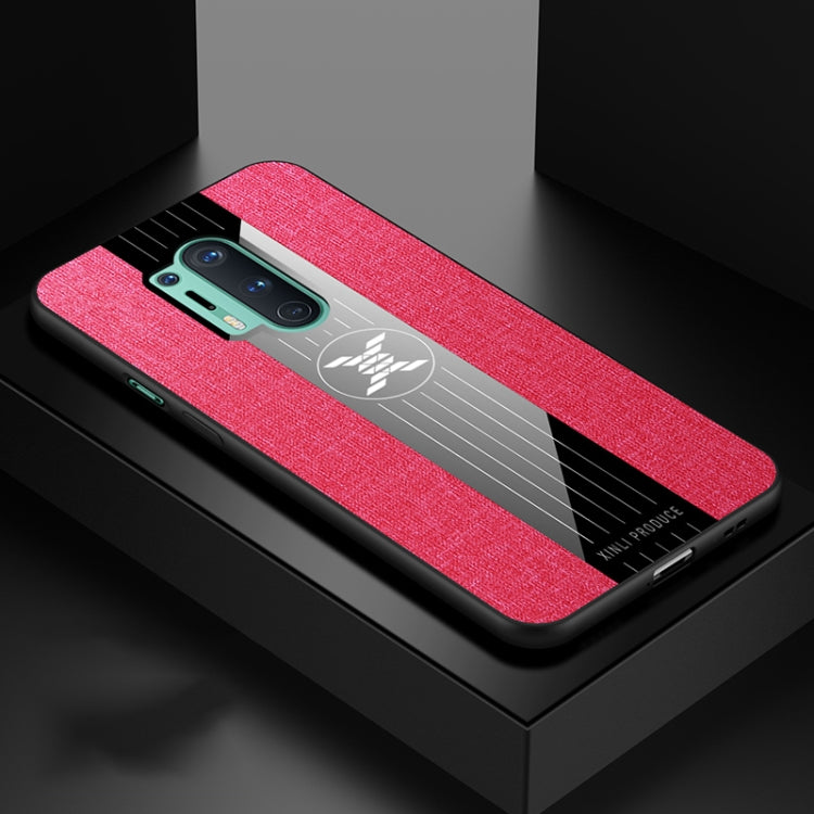 XINLI Stitching Cloth Texture Shockproof TPU Phone Case, For OnePlus 8 Pro, For OnePlus 8T, For OnePlus 9, For OnePlus 9 Pro