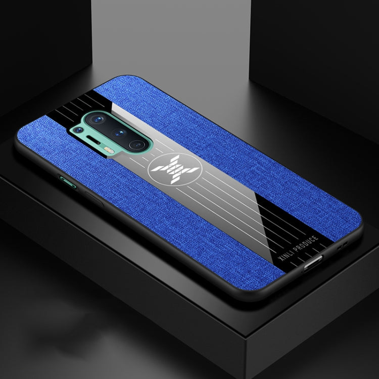 XINLI Stitching Cloth Texture Shockproof TPU Phone Case, For OnePlus 8 Pro, For OnePlus 8T, For OnePlus 9, For OnePlus 9 Pro