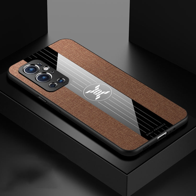 XINLI Stitching Cloth Texture Shockproof TPU Phone Case, For OnePlus 8 Pro, For OnePlus 8T, For OnePlus 9, For OnePlus 9 Pro