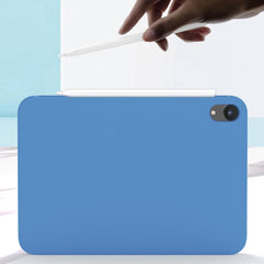 Mutural Silikon-Mikrofaser-Tablet-Hülle, für iPad mini 2024 / mini 6, für iPad 10.2 2021 / 2020 / 2019, für iPad Air 11 2024 / Air 2022 / Air 2020 10.9, für iPad Pro 11 Zoll, für iPad Pro 11 Zoll 2022 / 2021 / 2020