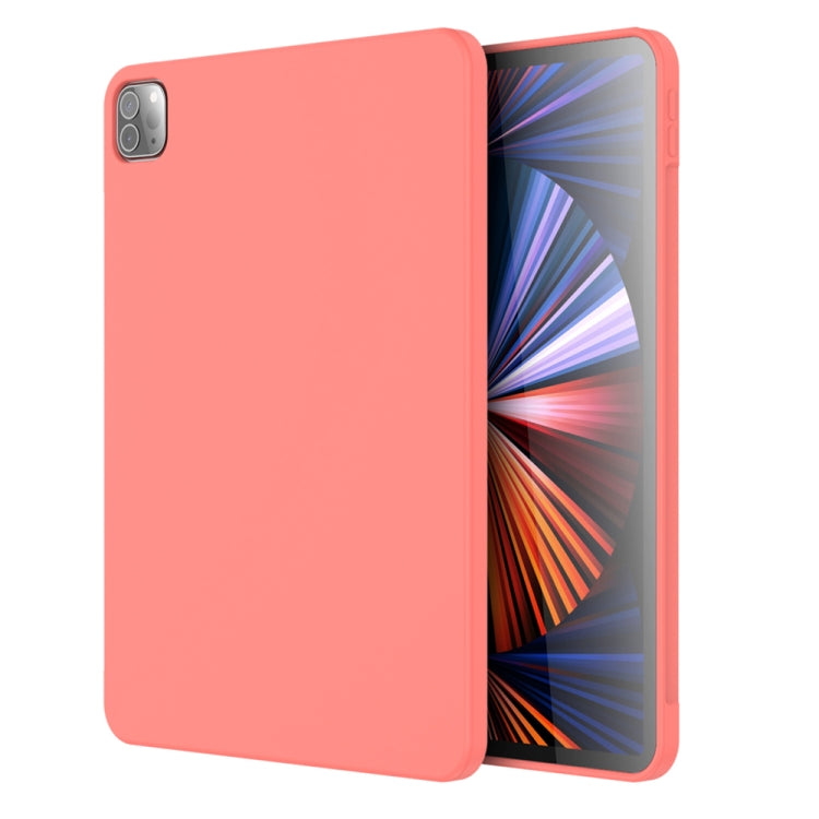 Mutural Silicone Microfiber Tablet Case, For iPad Pro 12.9 inch 2022 / 2021 / 2020