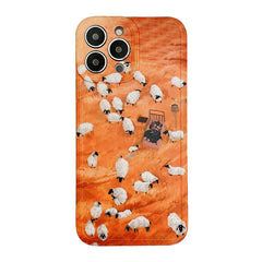 TPU Pattern Shockproof Phone Case, For iPhone 13, For iPhone 13 Pro, For iPhone 13 Pro Max, For iPhone 12