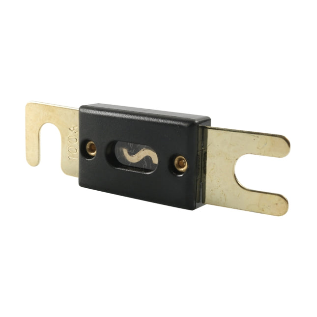 5 PCS 100A Gold-plated Large Forkbolt Car ANL Fuse, 100A