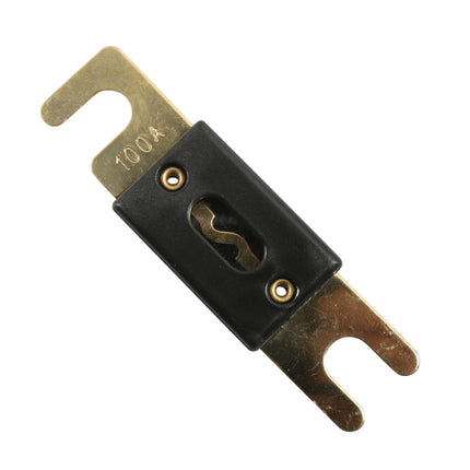 5 PCS 100A Gold-plated Large Forkbolt Car ANL Fuse, 100A