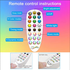 GVVOOHOME LED Symphony Remote Control Floor Atmosphere Light