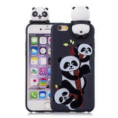 Funda protectora de TPU a prueba de golpes con dibujos animados para iPhone 6, iPhone 6 Plus, iPhone 7/8