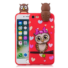 Funda protectora de TPU a prueba de golpes con dibujos animados para iPhone 6, iPhone 6 Plus, iPhone 7/8