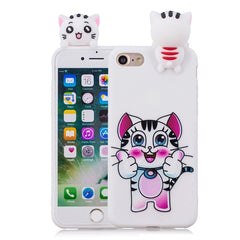 Funda protectora de TPU a prueba de golpes con dibujos animados para iPhone 6, iPhone 6 Plus, iPhone 7/8