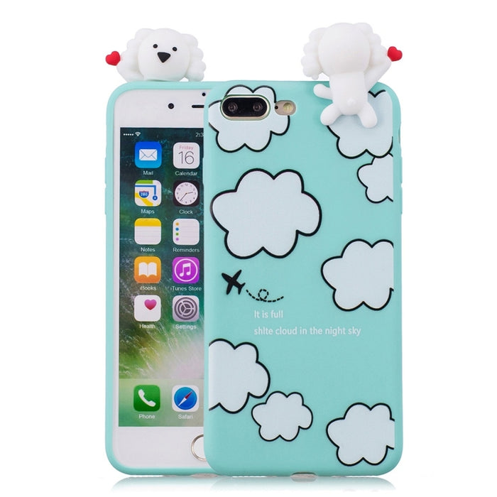 Stoßfeste Cartoon-TPU-Schutzhülle, für iPhone 6, für iPhone 6 Plus, für iPhone 7/8