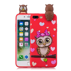 Funda protectora de TPU a prueba de golpes con dibujos animados para iPhone 7 Plus/8 Plus, iPhone 11 Pro, iPhone 11