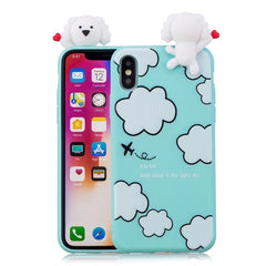 Funda protectora de TPU a prueba de golpes con dibujos animados para iPhone 11 Pro Max, iPhone X/XS, iPhone XR