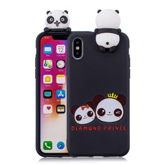 Funda protectora de TPU a prueba de golpes con dibujos animados para iPhone 11 Pro Max, iPhone X/XS, iPhone XR