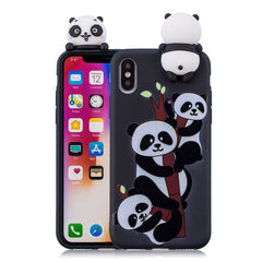 Funda protectora de TPU a prueba de golpes con dibujos animados para iPhone 11 Pro Max, iPhone X/XS, iPhone XR