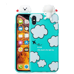 Funda protectora de TPU a prueba de golpes con dibujos animados para iPhone 11 Pro Max, iPhone X/XS, iPhone XR