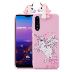 Shockproof Cartoon TPU Protective Case, For Huawei P20 Pro, For Huawei P20 Lite, For Huawei P30 Lite