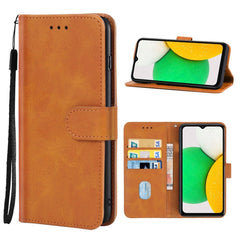 Leather Phone Case, For Samsung Galaxy A90 5G, For Samsung Galaxy A03 164.27mm Version, For Samsung Galaxy A22 5G SC-56B JP Version, For Samsung Galaxy A82 5G / Quantum 2, For Samsung Galaxy F52 5G, For Samsung Galaxy M31, For Samsung Galaxy S21 FE 5G