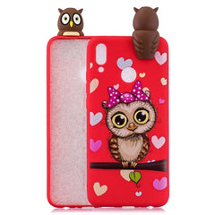 Shockproof Cartoon TPU Protective Case, For Huawei Y9 (2019)