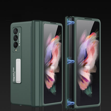 GKK Magnetische Telefon-Klapphülle mit vollständiger Abdeckung und Halterung für Samsung Galaxy Z Fold3 5G