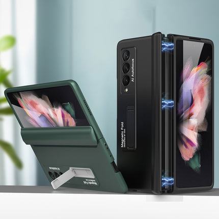 GKK Magnetische Telefon-Klapphülle mit vollständiger Abdeckung und Halterung für Samsung Galaxy Z Fold3 5G