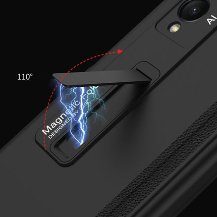 GKK Magnetische Telefon-Klapphülle mit vollständiger Abdeckung und Halterung für Samsung Galaxy Z Fold3 5G