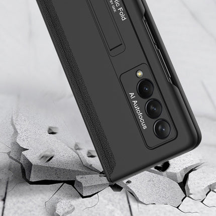 GKK Magnetische Telefon-Klapphülle mit vollständiger Abdeckung und Halterung für Samsung Galaxy Z Fold3 5G