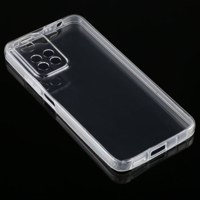 PC+TPU Double-Sided All-Inclusive Transparent Phone Case, For Xiaomi Redmi Note 11 Pro