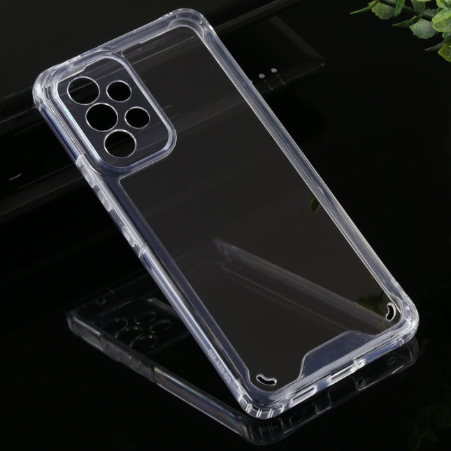 Four-corner Transparent TPU + PC Phone Case, For Samsung Galaxy A53 5G