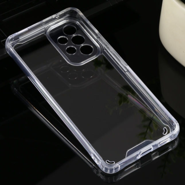 Four-corner Transparent TPU + PC Phone Case, For Samsung Galaxy A53 5G